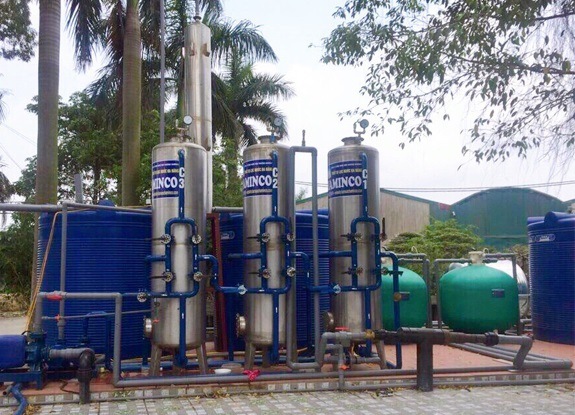 Hệ thống xử lý nước 15m3/H - Thiết Bị Xử Lý Nước HAMINCO - Công Ty TNHH Công Nghệ Môi Trường Và PCCC HAMINCO